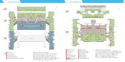 Taipei flugstöðina 2 kort