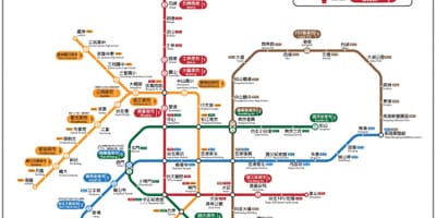 Kort af Taipei nótt markaðir